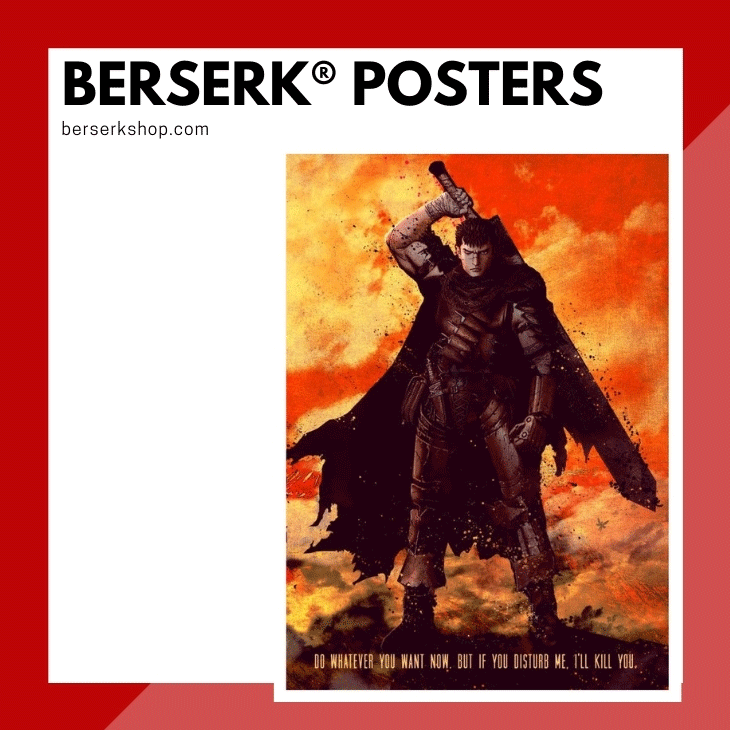 ABYSTYLE: Abydco711 - Berserk - Artworks - Set 2 Chibi Poster (52x38) Gadget  - Vendiloshop