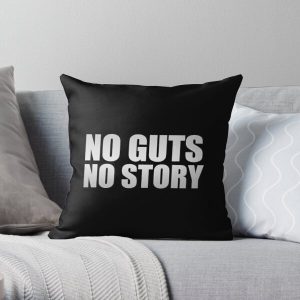 No guts, no story Throw Pillow RB1506 product Offical Berserk Merch