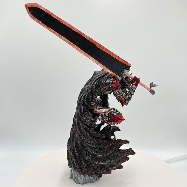 25cm Berserk Guts L Anime Figure Guts Berserker Armor Action Figure Berserk Black Swordsman Figurine Collection 2 - Berserk Shop